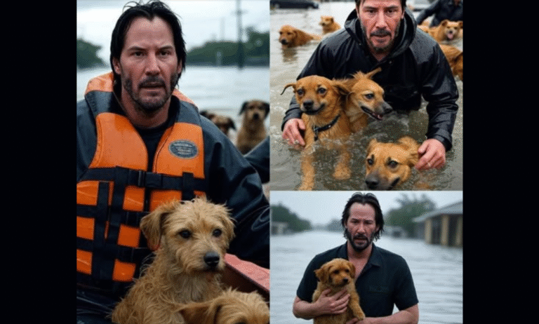 Keanu Reeves tries to enter raging Fl.oo.dwa.ters in Texas to rescue homeless Dogs [dr.ag.ged] into the strong [c.ur.re.nt]. The Moment left the whole Country he.art.bro.ken and [S.h.0.ck.ed]! – petcutes