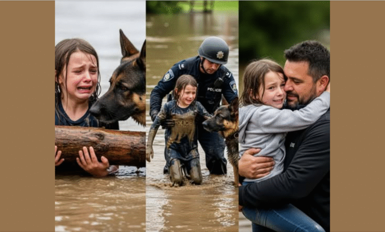K9 Dog & Texas police save girl swept 20 miles away by [fl.ood.wat.ers] at summer camp — and it was caught on camera! – petcutes