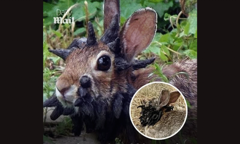 Experts have issued a warning to locals 🚨 “DO NOT TOUCH” to residents after rabbits were spotted invading parts of the US with weird tentacles sprouting from their heads due!